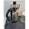Image 4 : Assorted Mostly Vintage Dishes, Electric Kettle - Powers On - PICK UP