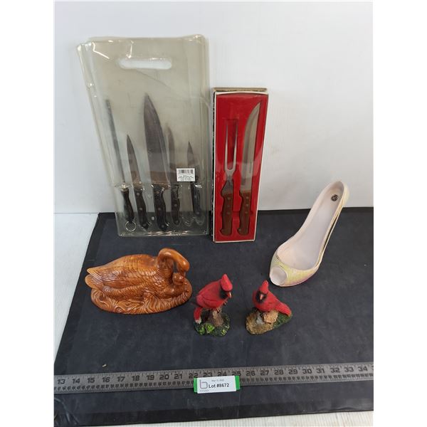 Masterchef Carving Set, Set of Chef's Knives, Assorted Ornaments