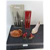 Image 1 : Masterchef Carving Set, Set of Chef's Knives, Assorted Ornaments