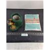 Image 1 : Ceramic "Birds & Nest on Boots" Vase Ornament, Petit Point Needle Point Kit