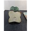 Image 3 : Ceramic "Birds & Nest on Boots" Vase Ornament, Petit Point Needle Point Kit