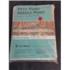 Image 4 : Ceramic "Birds & Nest on Boots" Vase Ornament, Petit Point Needle Point Kit