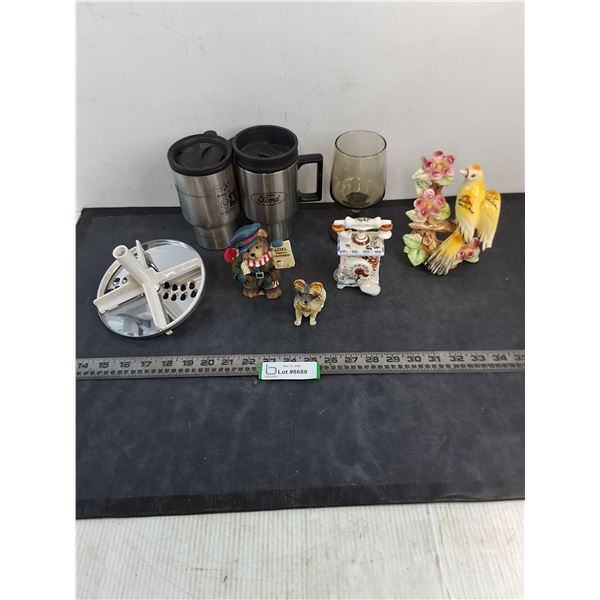 Travel Mugs, Ceramic Ornaments, Food Processor Blade