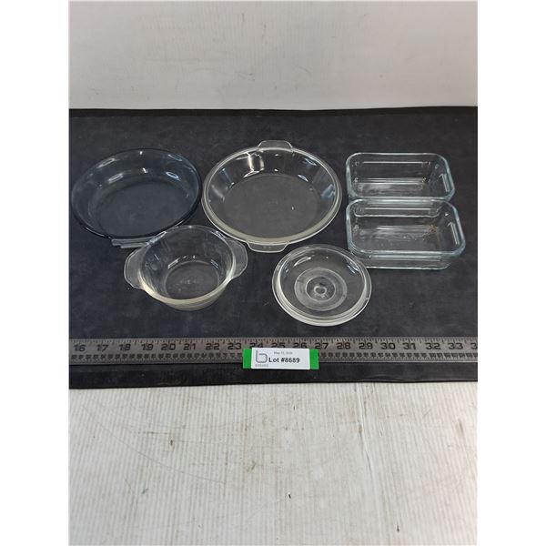 Assorted Oven Safe Glass Dishes