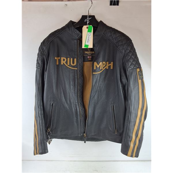 *Triumph Leather Jacket - Size L