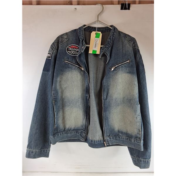 *Triumph Motorcycles Denim Jacket - Size 4XL