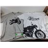 Image 1 : (2) Triumph Motorcycles T Shirts - Size XL, XXL