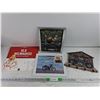 Image 1 : Old Milwaukee Calendar, Framed Yamaha Prints 11" x 9", 12" x 9", Wall Key Rack
