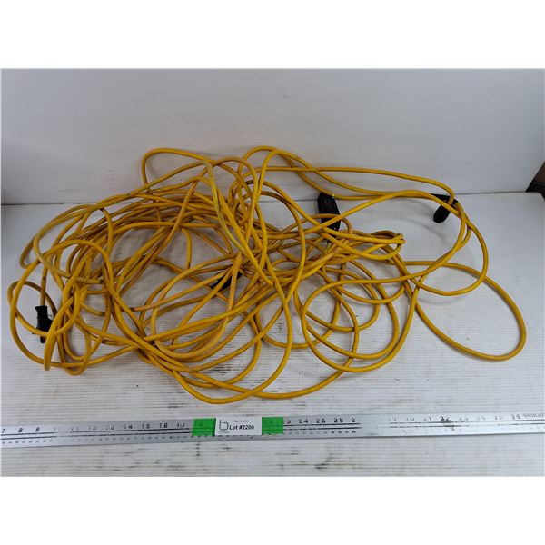 (2) Extension Cords - As Is