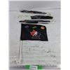 Image 1 : (4) Team Canada Car Window Flags