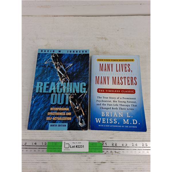 Reaching Out & Many Lives, Many Masters Books