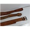 Image 3 : (3) Leather Belts