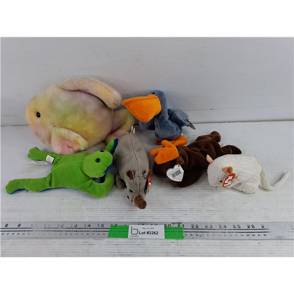 Assorted TY Stuffed Animals