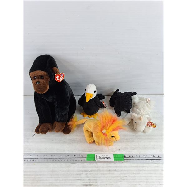 Assorted TY Stuffed Animals