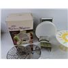 Image 2 : Ceramic Footed Cake Stand & Vintage Kitchen Magician - PICK UP