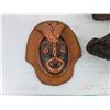 Image 4 : Ceramic African Mask & Ceramic Cheetahs