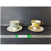 Image 1 : (2) Castle China Teacups & Plates