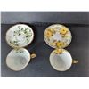 Image 2 : (2) Castle China Teacups & Plates