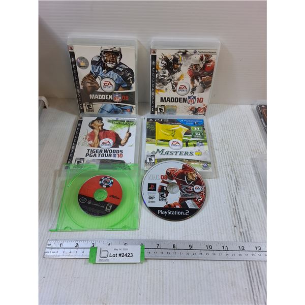Playstation 3 Sports Games - NFL, NHL, Golf, Poker