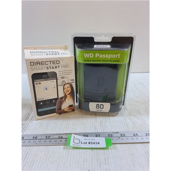 Directed Smart StartPro, WD Passport Hand Drive