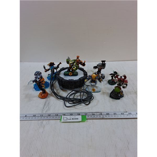 (10) pcs. Skylander Figurines