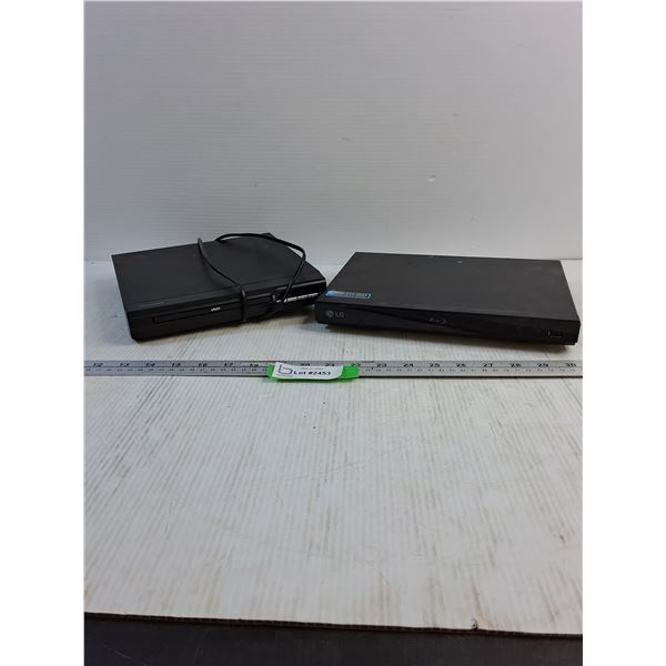 DVD Player-Powers On & LG Blue Ray- No Cord