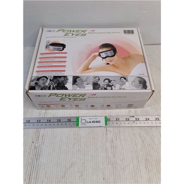Power Eyes-Multi-Frequency Eye Device-untested-as is