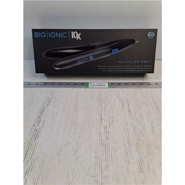 Bio Ionic 10X Pro Styling Iron (NIB)