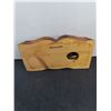 Image 3 : Wooden Bible Shaped Wall Clock & Quoted Scripture