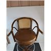 Image 2 : * Adjustable Bar Stool - Adjust Mechanism Missing - 33" High x 24" Diameter - Cannot Ship