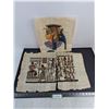 Image 1 : (2) Egyptian Papyrus Art Reproductions