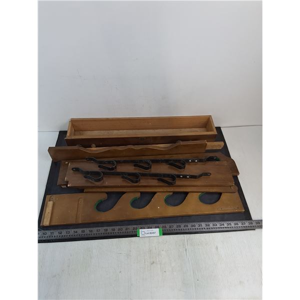 Disassembled Gun Rack - Approx 25" Wide, As is - Cannot Ship