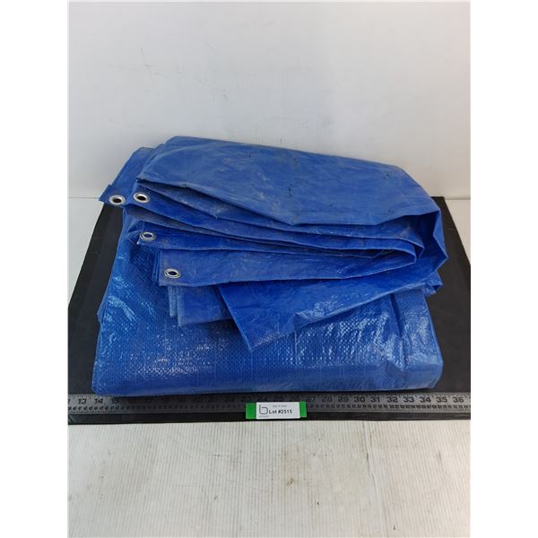 (2) Tarps (Actual Sizes Unknown) - PICK UP