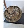 Image 2 : Large Metal Dry Food Storage w/Measure Cup, Galvanized Steel Mop Wringer/Bucket - CANNOT SHIP