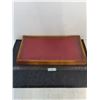 Image 1 : Vintage Wooden Display Case - 23x12x3" - PICK UP ONLY