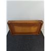 Image 3 : Vintage Wooden Display Case - 23x12x3" - PICK UP ONLY
