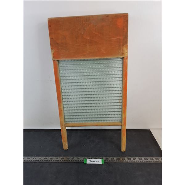 Antique Wash Board - 24" x 12"