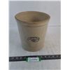 Image 1 : Vintage Stoneware Crock - 9" High x 8" Diameter - PICK UP