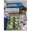 Image 3 : Assorted Sealed/Unused Stock - Bulbs, Travel Steamer, Helping Hand, Poncho, Gift Wrap, Misc.