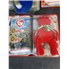 Image 4 : (5) NIB Ty Beanie Bears