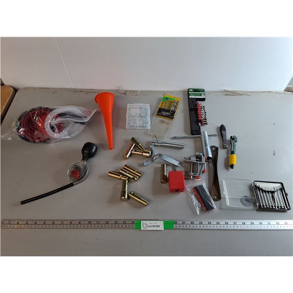 Antifreeze/Coolant Tester, Funnels, Precision Screwdrivers, Misc.