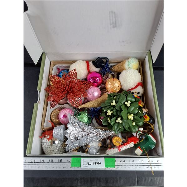 Assorted Christmas Tree Ornaments