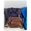 Image 3 : (2) Purses, Exercise Ball, Pillow Storage Bags