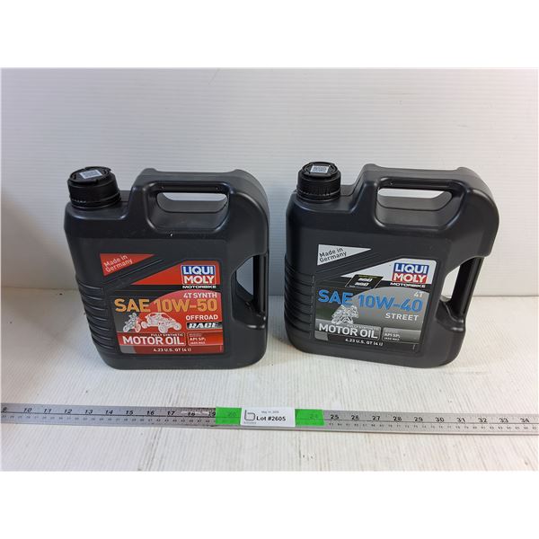 Liqui Moly SAE 10W50 & 10W40 Fully Synthetic Motor Oil - CANNOT SHIP