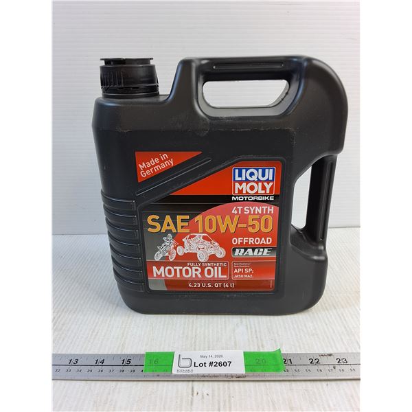 Liqui Moly SAE 10W50 Off Road Race Fully Synthetic Motor Oil - Sealed - CANNOT SHIP