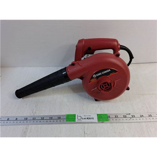 King Canada Electric Blower - Powers On, As Is