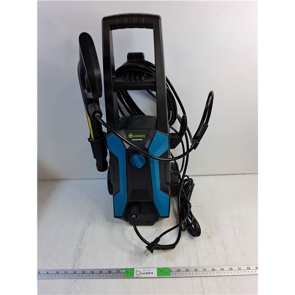 Greener High Pressure Washer - Powers On, As Is - PICK UP ONLY