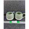 Image 1 : (2) Two Toned Ceramic Mugs
