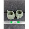 Image 3 : (2) Two Toned Ceramic Mugs