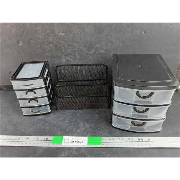 (3) Office Organizers